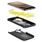 Spigen Tough Armor Samsung Galaxy A37 tok, Metal Slate, fekete