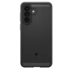 Spigen Rugged Armor Samsung Galaxy A37 tok, Matte Black, fekete