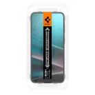 Spigen Glas.tR SLIM EZ Fit HD Samsung Galaxy A37 / Galaxy A36 tempered kijelzővédő fólia felhelyező kerettel