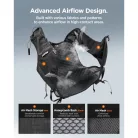 Spigen A721 Dynamic Shield futómellény futáshoz / túrázáshoz, telefon-és kulacstartó résszel + 500ml kulacs, fekete (L-XL)