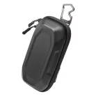 Spigen Lock Fit LF520 szemüveg tartó tok / táska, fém cipzárral, merev strapabíró kialakítással, üveg nyitóval, fekete