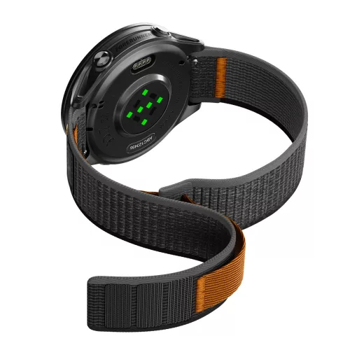 Spigen Athlex Garmin Quick Release 22mm Active szíj, fekete / narancs