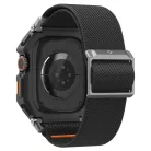 Spigen Lite Fit Pro Apple Watch Ultra 3 / 2 / 1 49mm tok / szíj, kijelzővédő felülettel, matt fekete