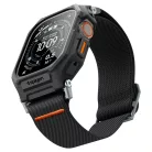 Spigen Lite Fit Pro Apple Watch Ultra 3 / 2 / 1 49mm tok / szíj, kijelzővédő felülettel, matt fekete