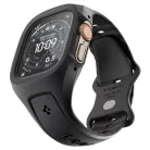 Spigen Liquid Air Pro Apple Watch Ultra 3 / 2 / 1 49mm tok / szíj, kijelzővédő felülettel, matt fekete