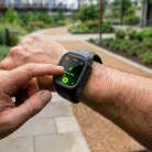 Spigen Liquid Air Pro Apple Watch Ultra 3 / 2 / 1 49mm tok / szíj, kijelzővédő felülettel, matt fekete