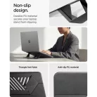 Spigen LD201-S6 összecsukható asztali laptop tartó, max. 14col, kompakt, sötétszürke