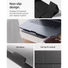 Spigen LD201-S8 összecsukható asztali laptop tartó, max. 16col, kompakt, sötétszürke