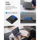 Spigen LD201-S8 összecsukható asztali laptop tartó, max. 16col, kompakt, sötétszürke