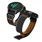 Spigen Athlex Garmin QuickFit 22mm Active szíj, fekete / narancs