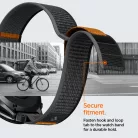 Spigen Athlex Garmin QuickFit 22mm Active szíj, fekete / narancs