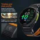 Spigen Athlex Garmin QuickFit 22mm Active szíj, fekete / narancs