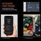 Spigen Tagme nyomkövető, Apple Find My / IOS kompatibilis, fekete-narancs