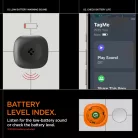 Spigen Tagme nyomkövető, Apple Find My / IOS kompatibilis, fekete-narancs