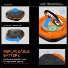 Spigen Tagme nyomkövető, Apple Find My / IOS kompatibilis, fekete-narancs