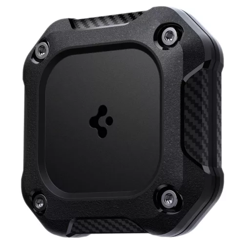 Spigen Tough Armor Apple AirTag 1 / 2 tok, megerősített sarok, IPX8, fekete