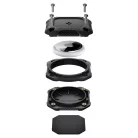 Spigen Tough Armor Apple AirTag 1 / 2 tok, megerősített sarok, IPX8, fekete