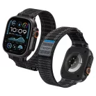 Spigen WBF0 Apple Watch Ultra 3 / 2 / 1 / SE / 11 / 10 / 9 / 8 (44/45/46/49mm) szíj, fekete