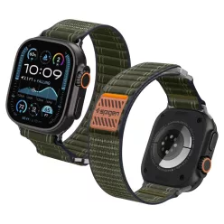   Spigen WBF0 Apple Watch Ultra 3 / 2 / 1 / SE / 11 / 10 / 9 / 8 (44/45/46/49mm) szíj, zöld