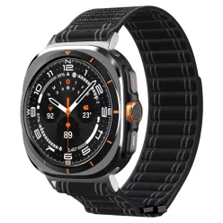   Spigen WBF0 Samsung Galaxy Watch Ultra 2024 / 2025 / 2026 (47mm) szíj, fekete