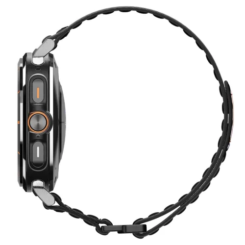 Spigen WBF0 Samsung Galaxy Watch Ultra 2024 / 2025 / 2026 (47mm) szíj, fekete