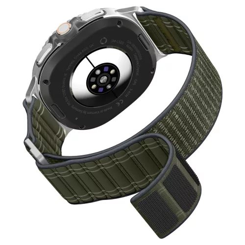 Spigen WBF0 Samsung Galaxy Watch 8 / Watch 8 Classic (40/44/46mm) szíj, zöld