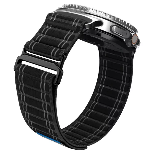 Spigen WBF0 Samsung Galaxy Watch 8 / Watch 8 Classic (40/44/46mm) szíj, fekete