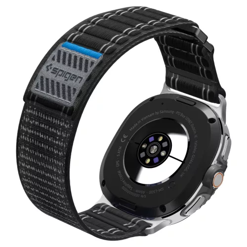 Spigen WBF0 Samsung Galaxy Watch 8 / Watch 8 Classic (40/44/46mm) szíj, fekete