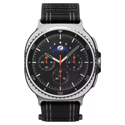 Spigen WBF0 Samsung Galaxy Watch 8 / Watch 8 Classic (40/44/46mm) szíj, fekete