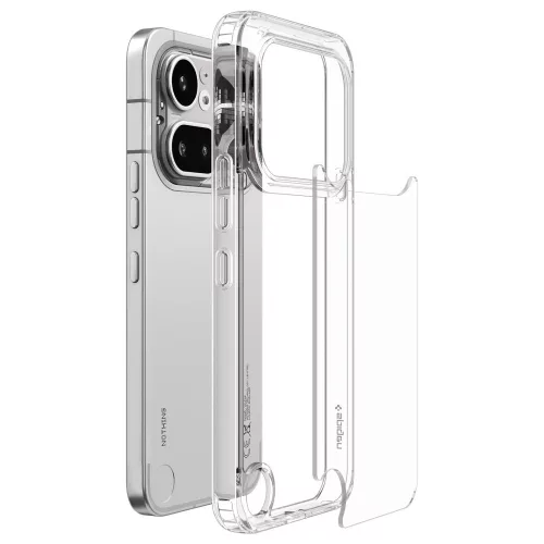Spigen Ultra Hybrid Nothing Phone 4a Pro tok, Crystal Clear, átlátszó