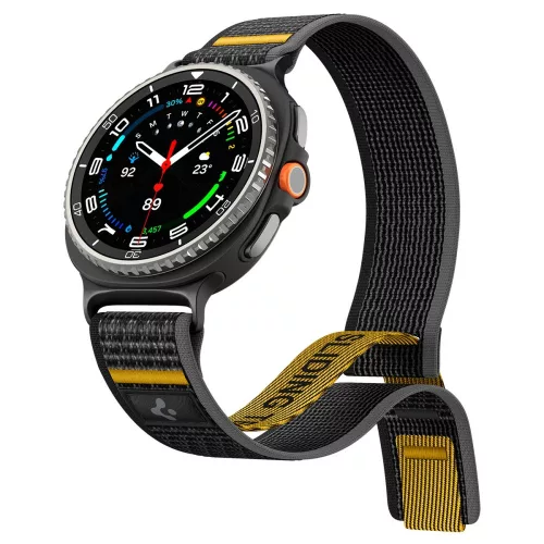 Spigen Athlex Air Samsung Galaxy Watch 8 / Watch 8 Classic (40/44/46mm) szíj, fekete