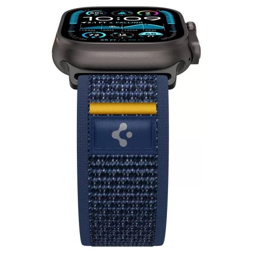 Spigen Athlex Air Apple Watch Ultra 4 / 3 / 2 / 1 / SE / 12 / 11 / 10 / 9 / 8 (44/45/46/49mm) szíj, kék