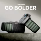 Spigen WBF1 Apple Watch Ultra 4 / 3 / 2 / 1 / SE / 12 / 11 / 10 / 9 / 8 (44/45/46/49mm) szíj, fekete-zöld