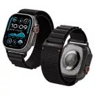 Spigen WBF1 Apple Watch Ultra 4 / 3 / 2 / 1 / SE / 12 / 11 / 10 / 9 / 8 (44/45/46/49mm) szíj, fekete