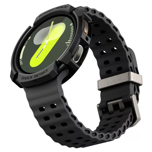 Spigen Rugged Armor Samsung Galaxy Watch 8 / Watch 9 (40mm) tok, fekete