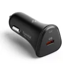 Spigen Essential EV301 autós töltő, USB-C, 30W, fekete
