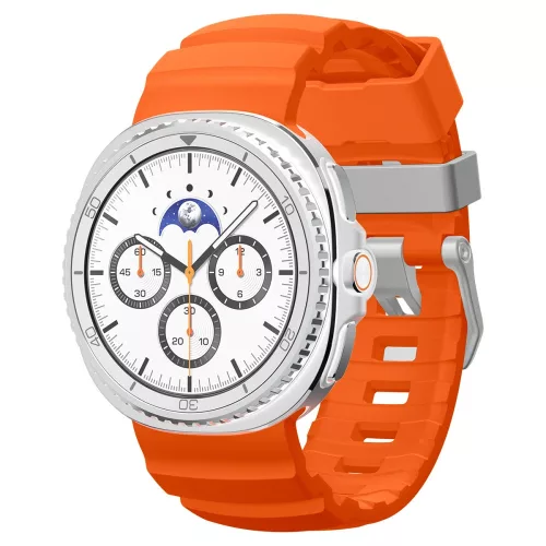 Spigen WBF2 Samsung Galaxy Watch 8 / Watch 8 Classic (40/44/46mm) szíj, narancs