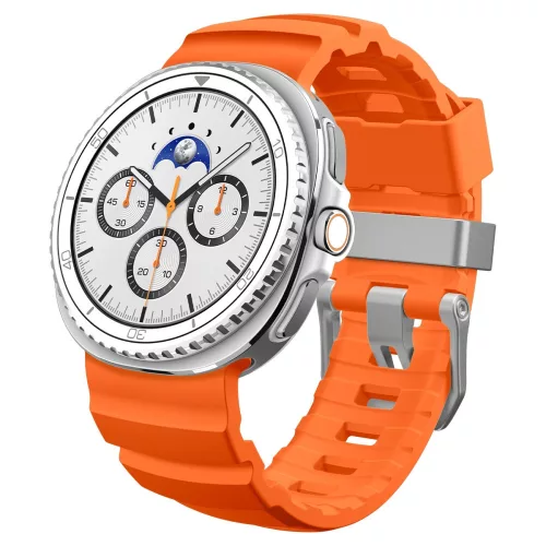 Spigen WBF2 Samsung Galaxy Watch 8 / Watch 8 Classic (40/44/46mm) szíj, narancs