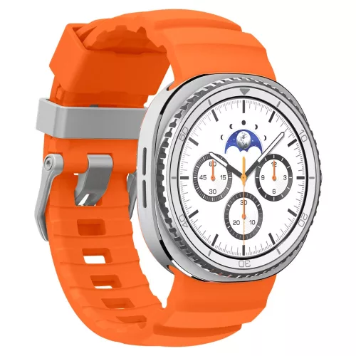 Spigen WBF2 Samsung Galaxy Watch 8 / Watch 8 Classic (40/44/46mm) szíj, narancs