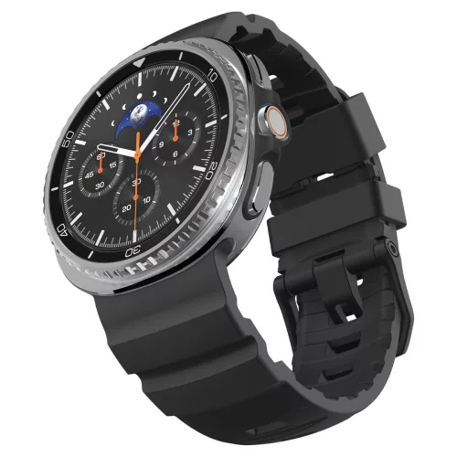 Spigen WBF2 Samsung Galaxy Watch 8 / Watch 8 Classic (40/44/46mm) szíj, fekete
