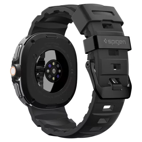 Spigen WBF2 Samsung Galaxy Watch 8 / Watch 8 Classic (40/44/46mm) szíj, fekete