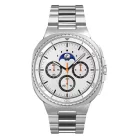 Spigen Modern Fit Samsung Galaxy Watch 8 / Watch 8 Classic (40/44/46mm) szíj, rozsdamentes acél, ezüst