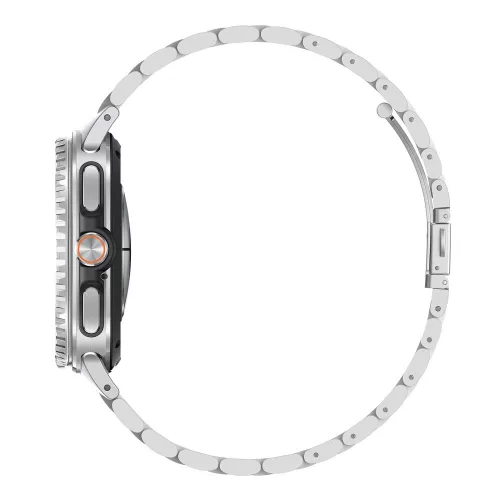 Spigen Modern Fit Samsung Galaxy Watch 8 / Watch 8 Classic (40/44/46mm) szíj, rozsdamentes acél, ezüst