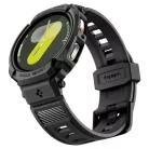 Spigen Rugged Armor Pro Samsung Galaxy Watch 8 / Watch 9 (40mm) szíj / tok, ütésálló, fekete (Carbon)