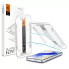 Spigen Glas.tR EZ Fit Pro Google Pixel 10 / 10 Pro / 9 Pro / 9 tempered kijelzővédő fólia felhelyező kerettel, clear (2db)