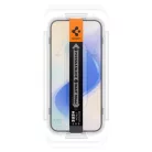 Spigen Glas.tR EZ Fit Pro Google Pixel 10 / 10 Pro / 9 Pro / 9 tempered kijelzővédő fólia felhelyező kerettel, clear (2db)