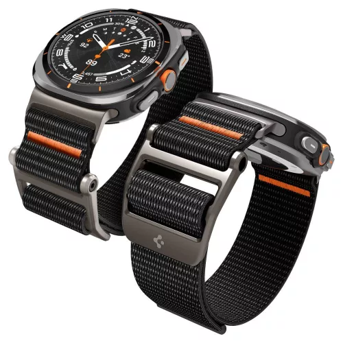 Spigen Durapro Flex Samsung Galaxy Watch Ultra 2024 / 2025 (47mm) szíj, fekete