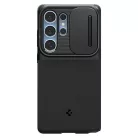 Spigen Optik Armor Samsung Galaxy S25 Ultra tok, Black, fekete