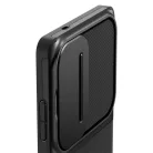 Spigen Optik Armor Samsung Galaxy S25 Ultra tok, Black, fekete