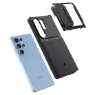 Spigen Optik Armor Samsung Galaxy S25 Ultra tok, Black, fekete